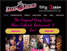 Tablet Screenshot of luckychengs.com